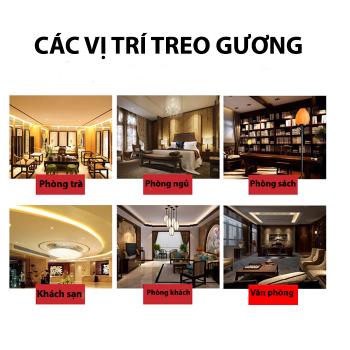 Gương Tiên Thiên Bát Quái, Gương Bát Quái Cầu Lồi Đồng Nguyên Chất - Rước tài lộc, Xua đuổi tà m-a, Trấn trạch mang lại bình an