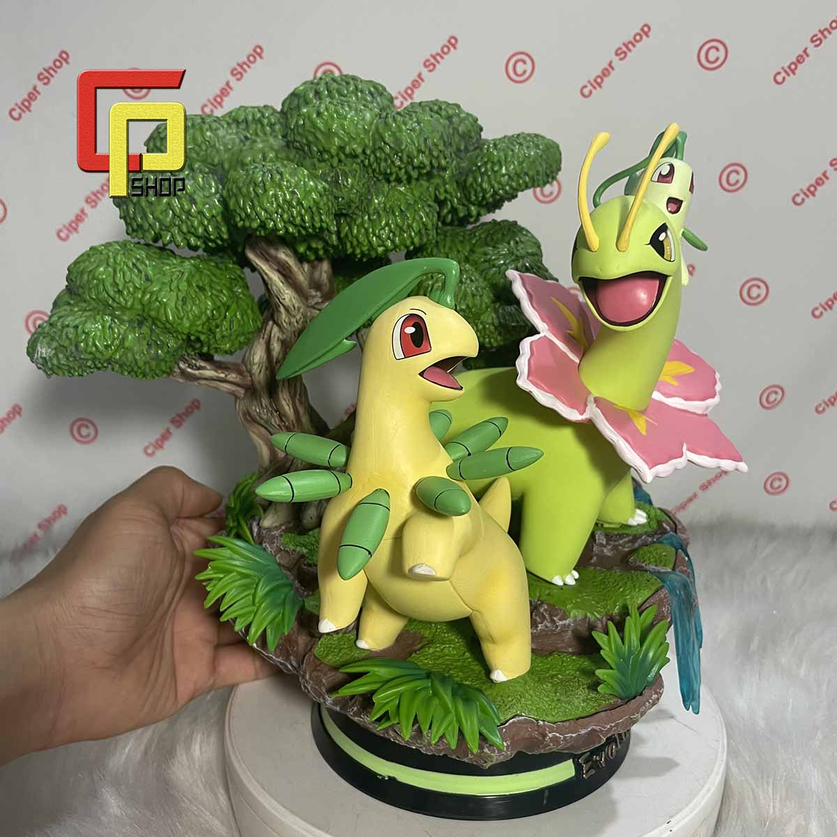 Mô hình Meganium Po ke mon - Có Led - Figure Po ke mon Mega Meganium