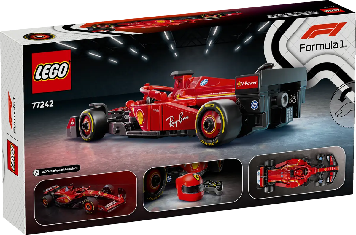 Đồ Chơi Lắp Ráp Xe Đua Ferrari SF-24 F1 - Lego Speed Champions 77242 (275 Mảnh Ghép)