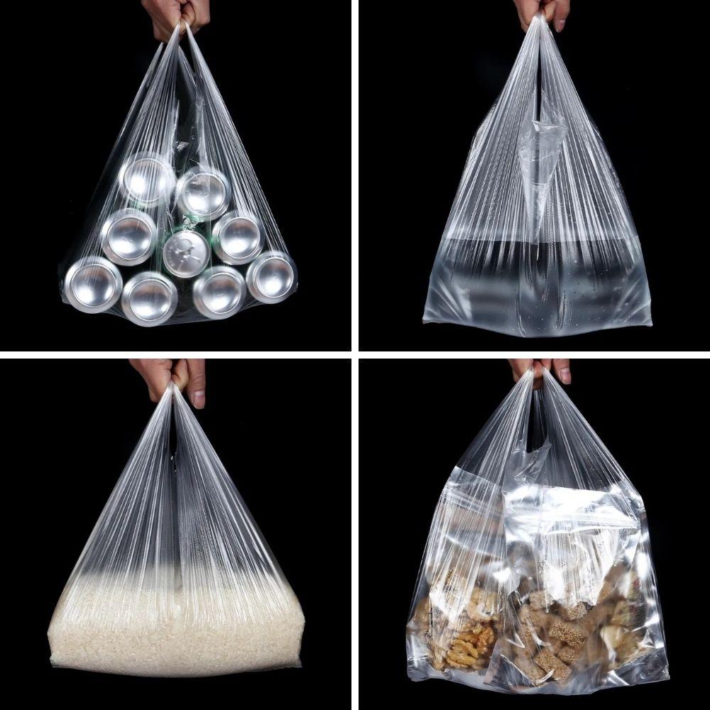 Set 100 Túi Nhựa Trong Suốt Đựng Thực Phẩm Tiện Lợi