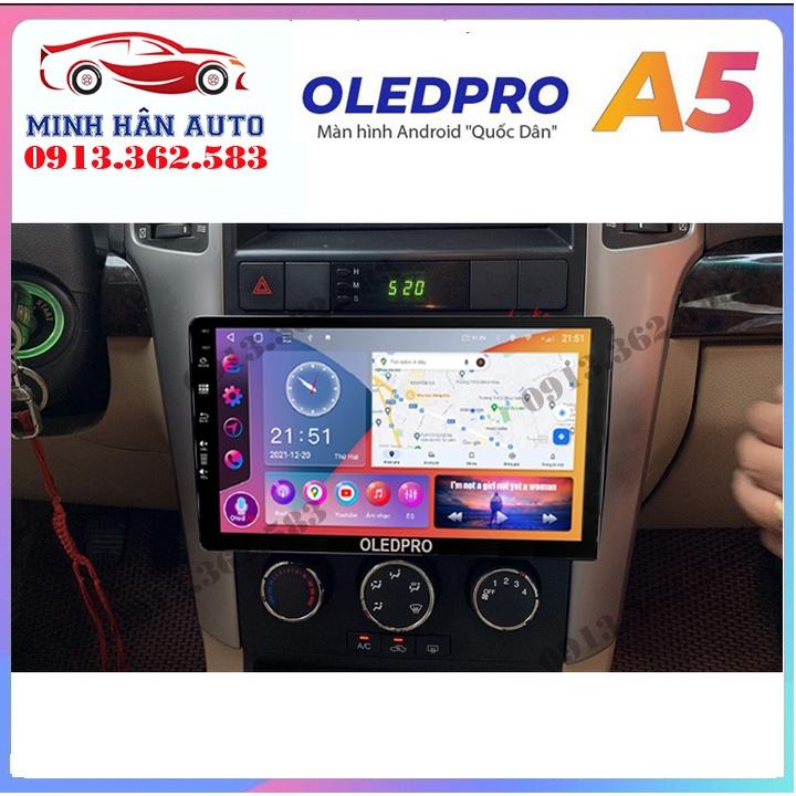 Bộ màn hình OLEDPRO A5, A3 cho xe CHEVROLET CAPTIVA, trọn bộ màn hình, mặt dưỡng,dây nguồn theo xe