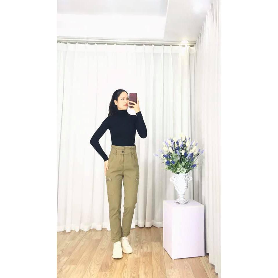 Quần kaki túi hộp kèm đai lưng BIgsize (60-70kg