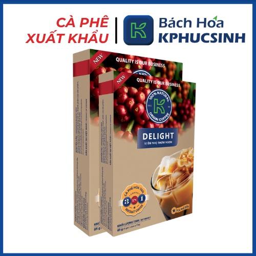 Cà phê hòa tan 3 in 1 K-Delight 85g (17Gx5 Gói)