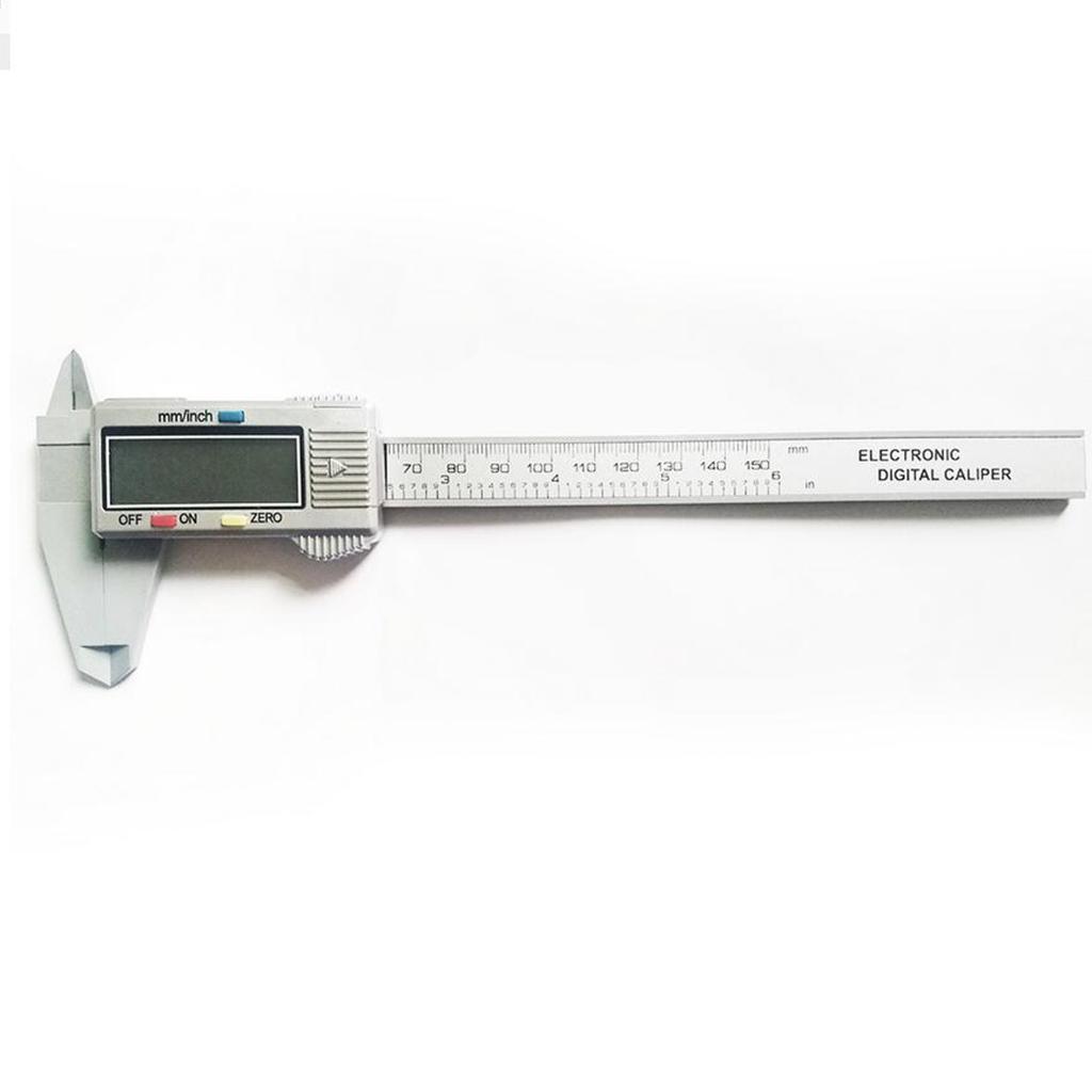 Digital Caliper Plastic Electronic LCD Micrometer Measuring 0-6''/150mm #1