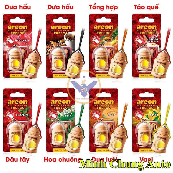 Tinh dầu treo xe ô tô AREON Fresco hương Vani - Bulgaria