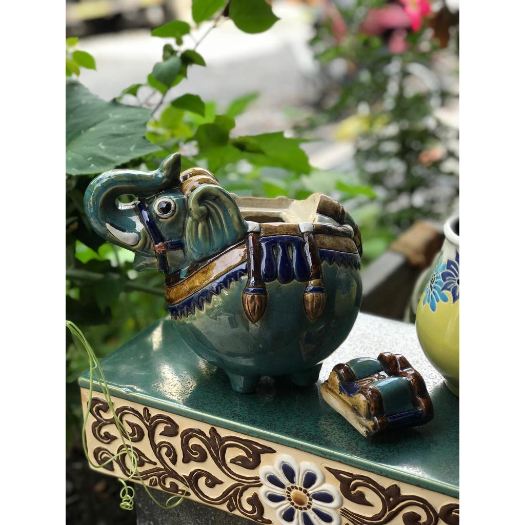 Voi kẹo gốm sứ biên hòa