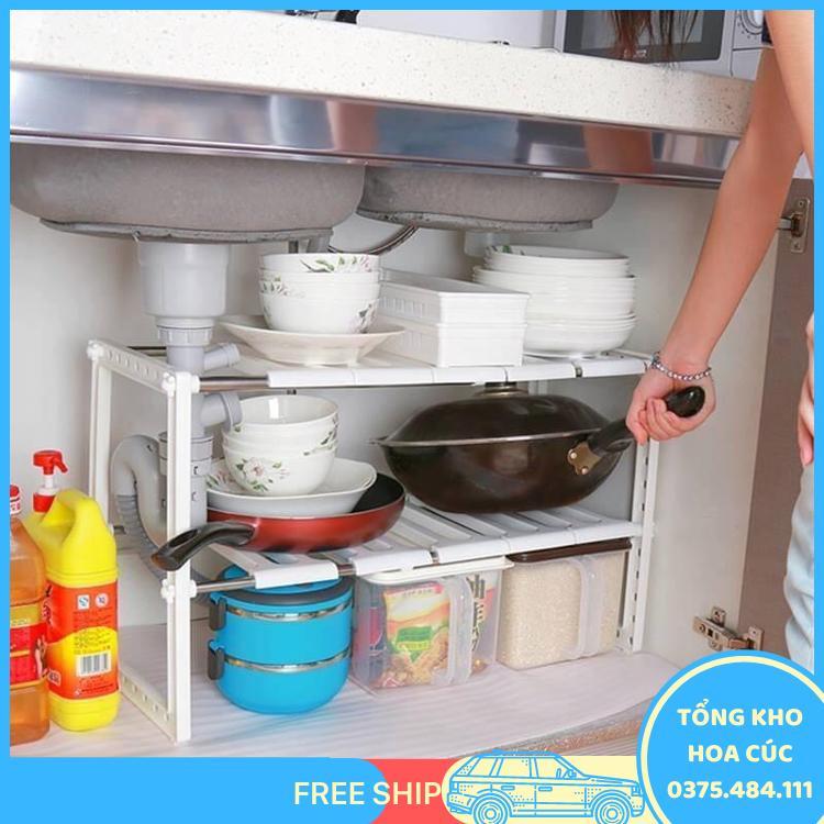 Kệ Đa Năng Thu Gọn Để Giầy Dép, Gầm Bếp Hàng Cao Cấp Nội Điạ Nhật - Vận Chuyển Miễn Phí Toàn Quốc