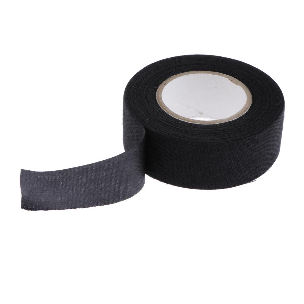 2Rolls Wearproof Skid Resistance Sports Ice Hockey Stick Tape Black
