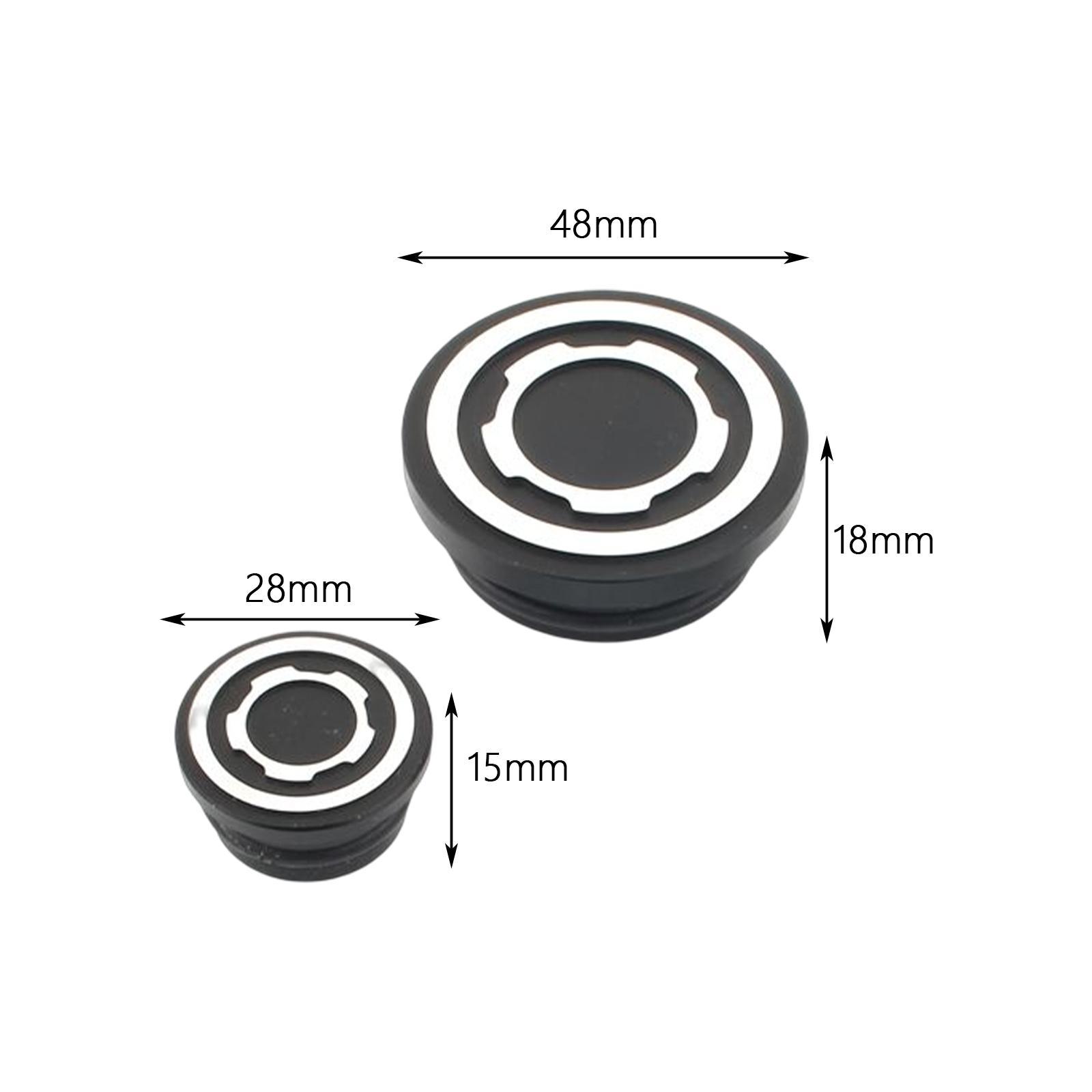 4 Pieces Motorcycle Frame  Cover Plug for  400 800 1100