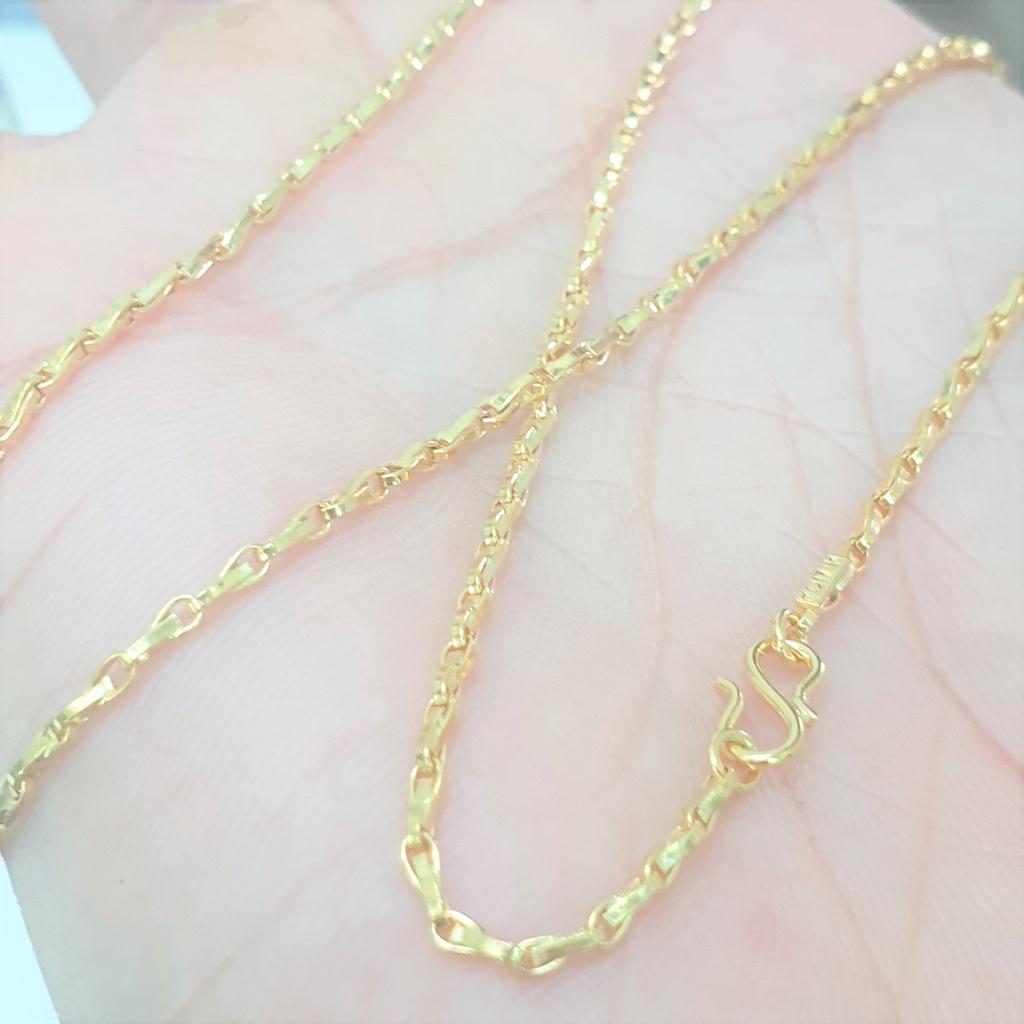 Dây Chuyền Nữ Khớp Xương Kiểu Đơn Giản-Dùng lâu dài tắm rửa thoải mái không phai