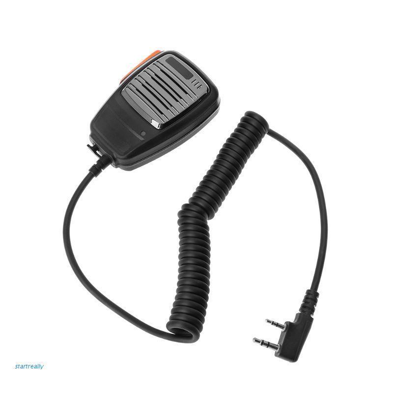 Micro Cầm Tay 2 Pin PTT Cho Thiết Bị Radio Baofeng Kenwood TYT