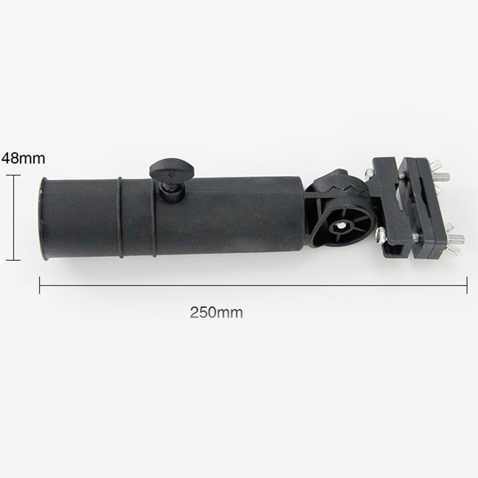 Golf Trolley Umbrella Holder Universal Golf Cart Umbrella Stand Mount for Golf Cart Handles, Plastic