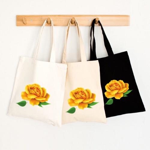 Túi vải Canvas Trương Gia bộ sưu tập Hoa của đất trời - kích thước 38x33x10cm