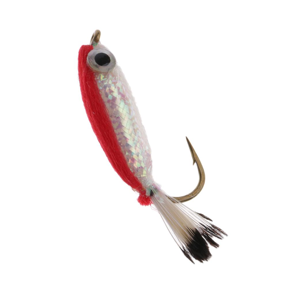 Fly Fishing Flies Hand-tied Wet Sinking Flies Hooks for Bass Salmon Carp