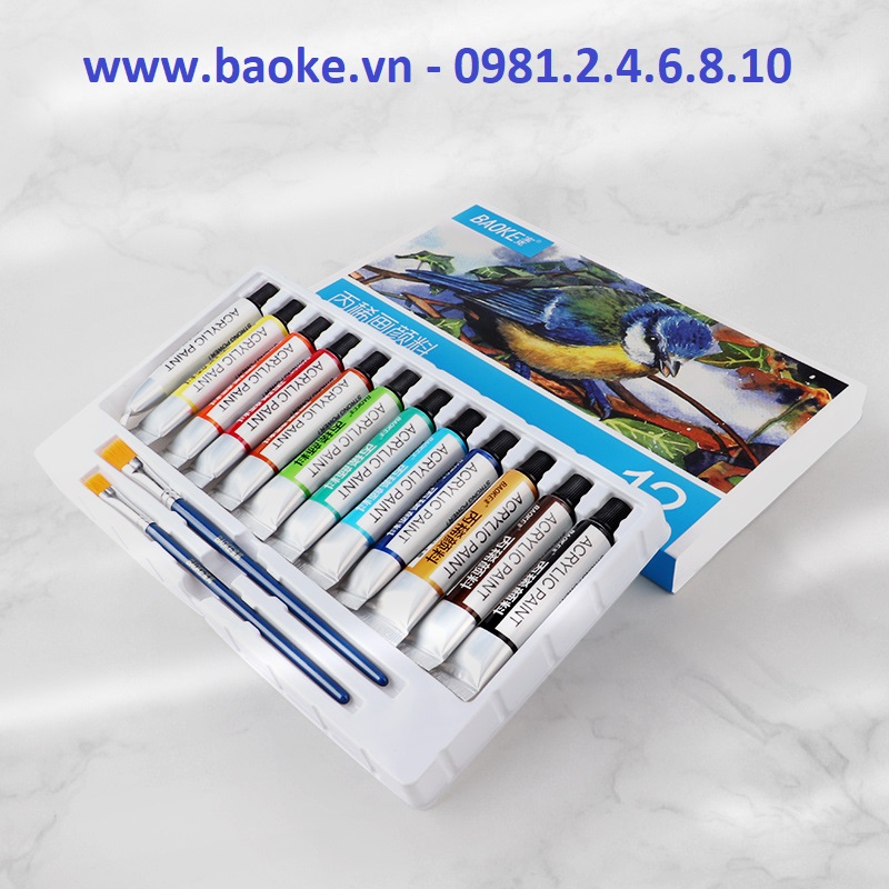 Màu nước Acrylic Baoke WP 801