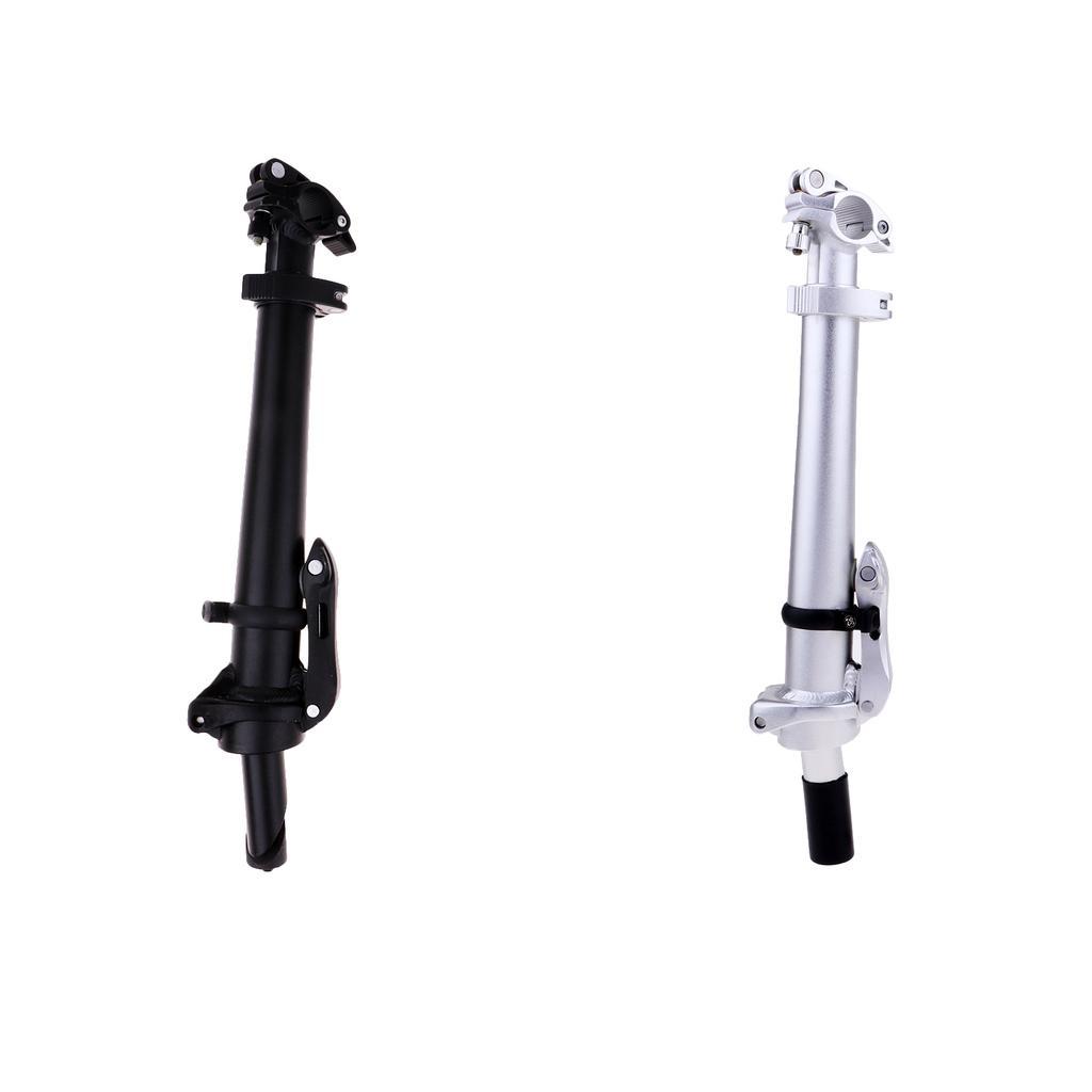Universal Folding Bike Handlebar Stem W/ Adjustable Stem Black