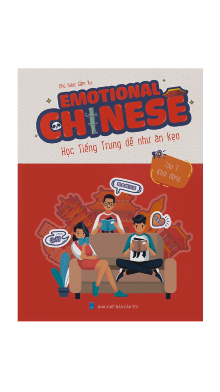 Combo trọn bộ Emotional Chinese Tiếng Trung Cảm Xúc - Phát âm, Khởi động, Tăng tốc, Cất cánh