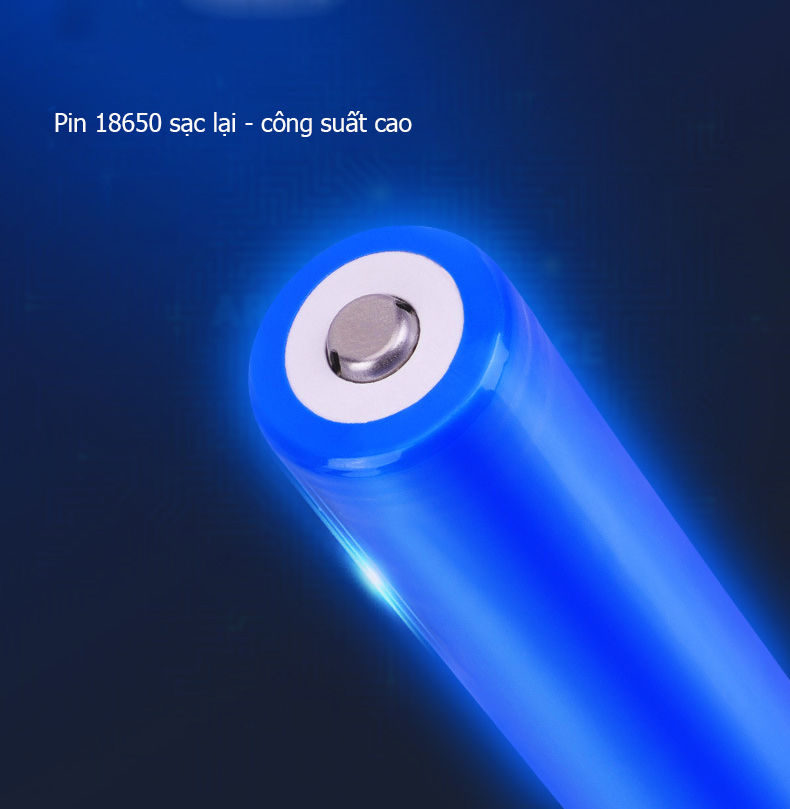 Pin sạc Lithium-18650 3.7V 1200mah - Pin sạc đa năng cho loa trợ giảng, quạt tích điện, quạt mini,đài fm ....-Hàng Chính Hãng
