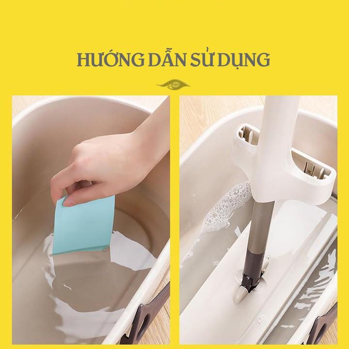 Gói 30 miếng khăn giấy hòa tan diệt khuẩn lau sàn sạch bóng