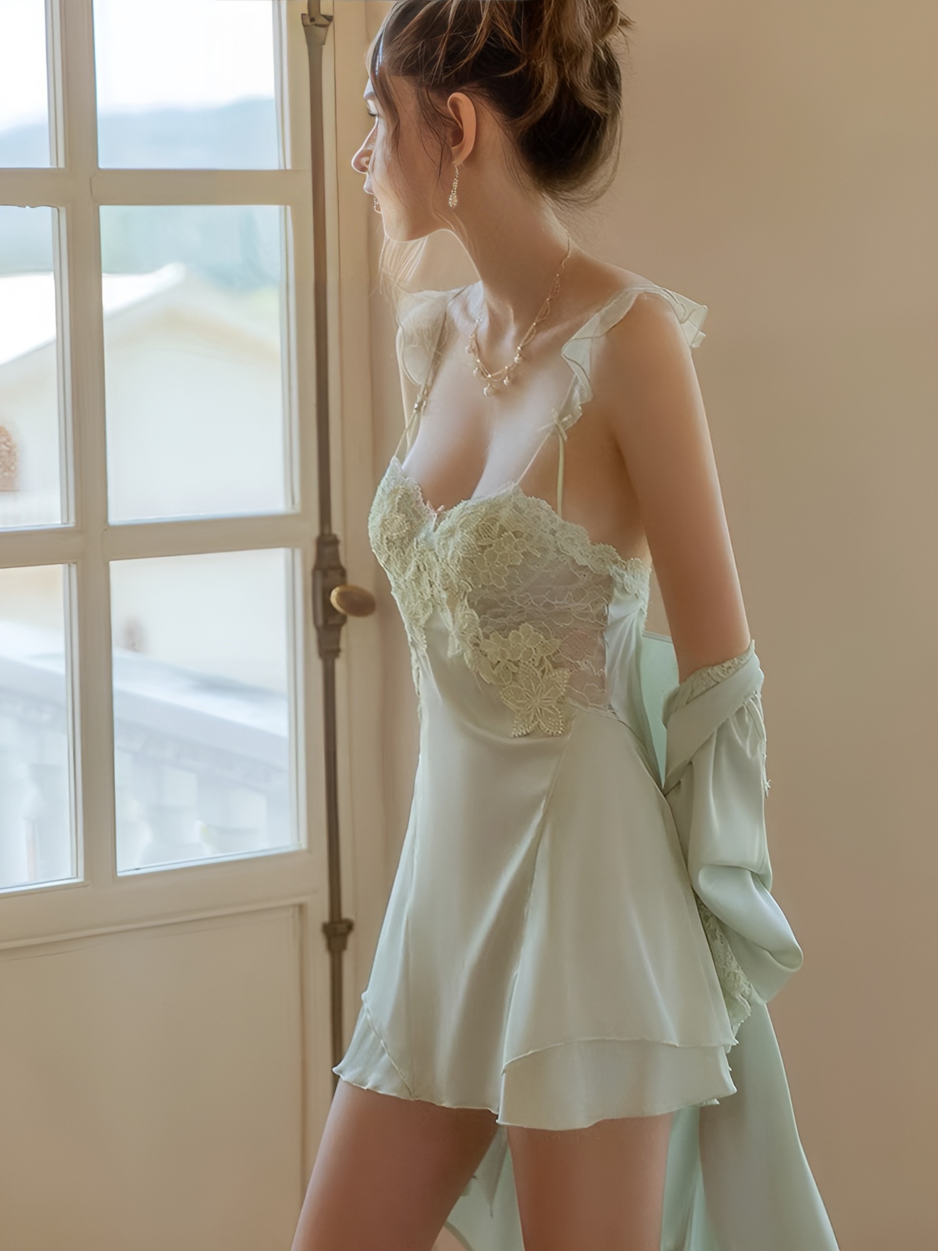 Váy Ngủ Nữ Tính Quý Phái - B.Lingerie