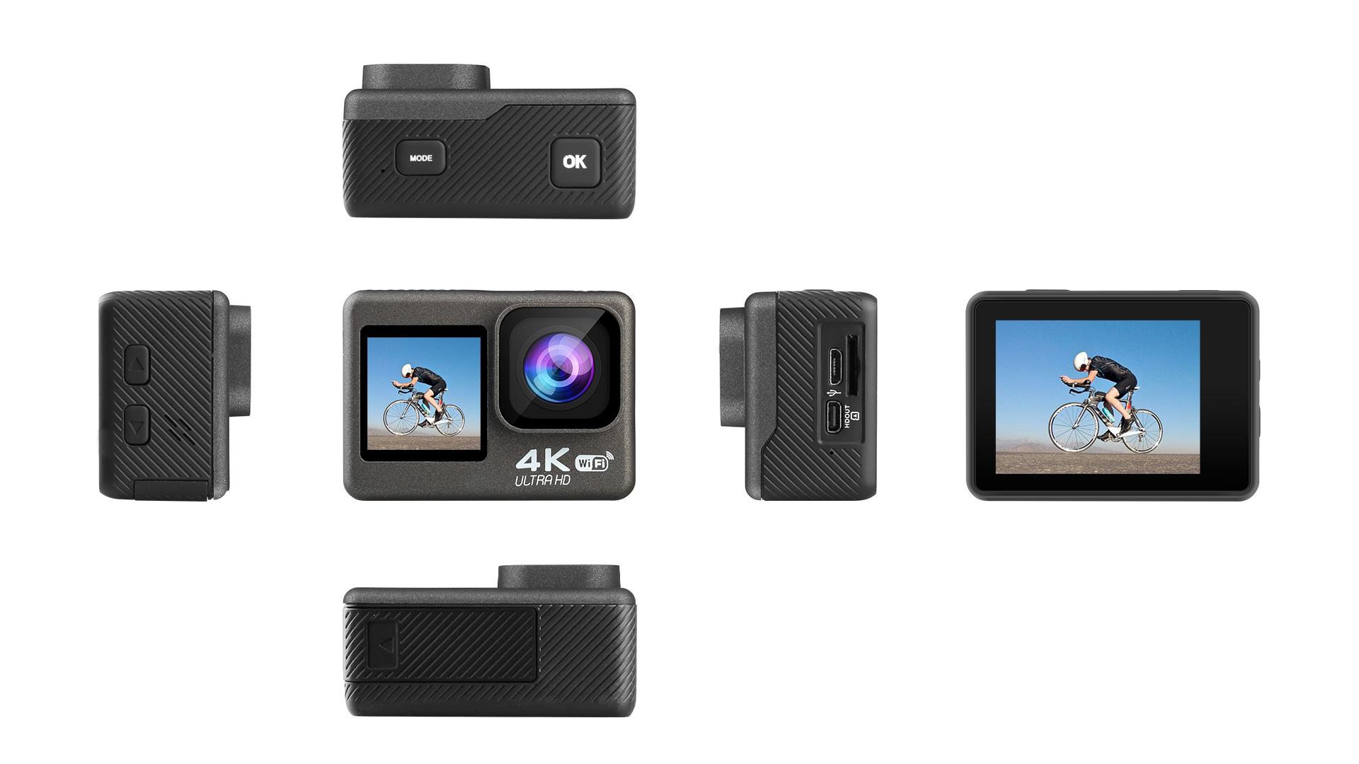 Các nhà sản xuất Trung Quốc Yi Real 4K 30 khung hình / giây 60fps Camera hành động độ phân giải cao