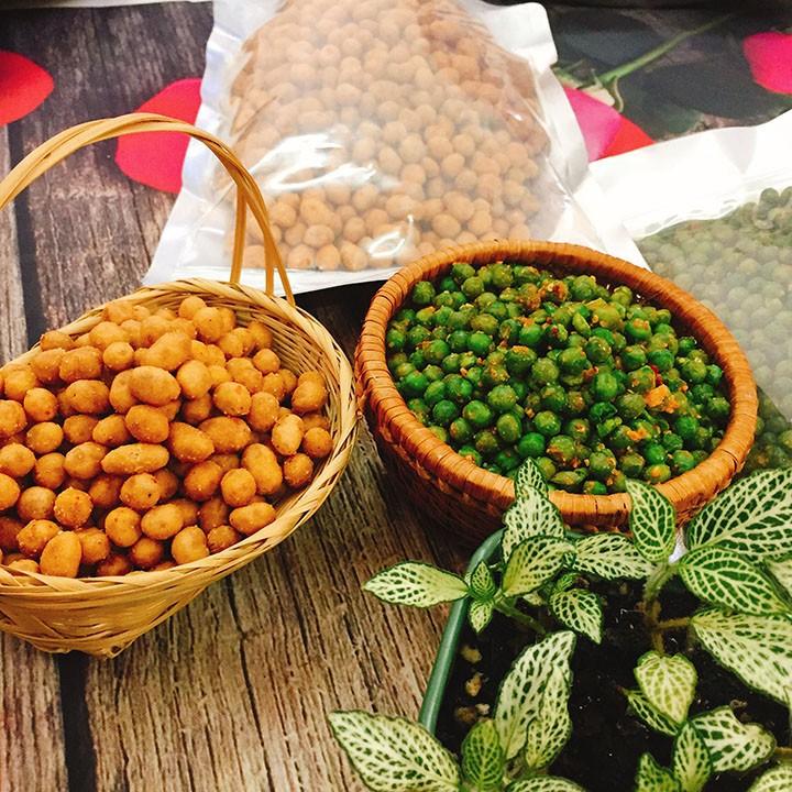 500gr hạt đậu hà lan rang tỏi ớt loại 1