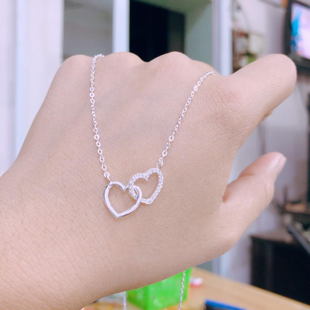 DÂY CHUYỀN TIM LỒNG BẠC TA CAO CẤP