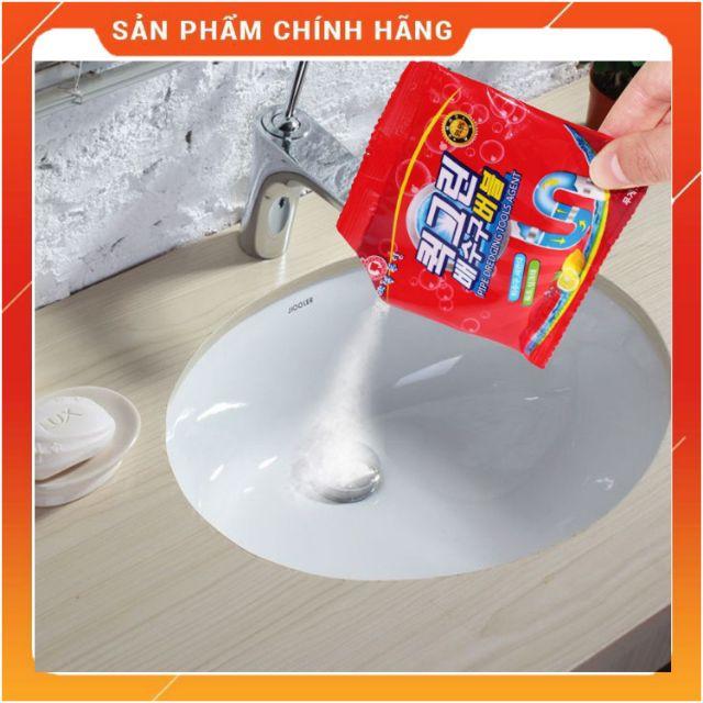 Bột thông tắc cống, ống nước Hàn Quốc