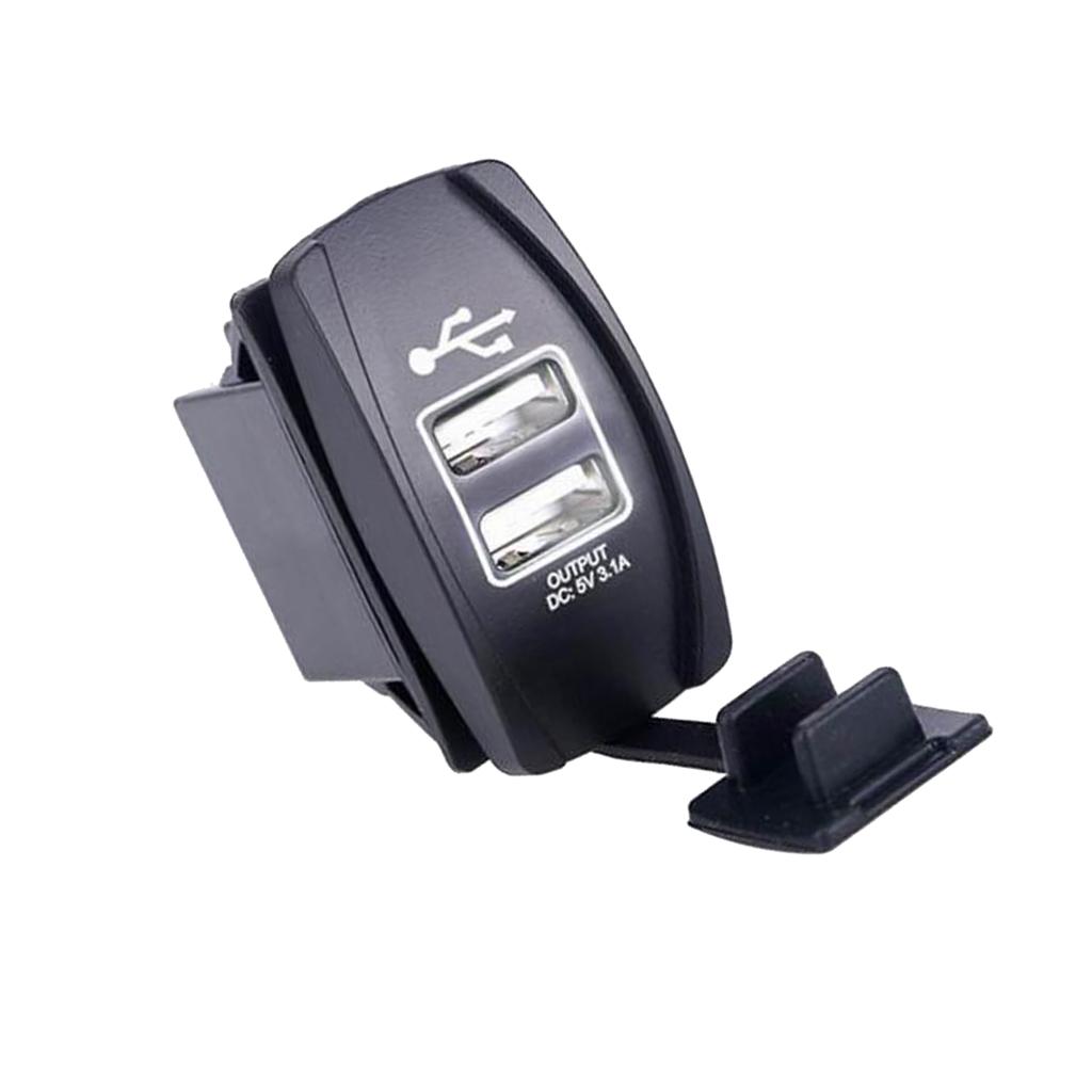 High Quality USB Charger 3.1A Car Charger Socket for iPhone Samsung