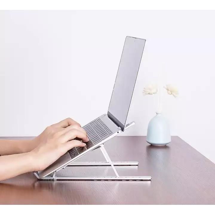 Giá đỡ laptop MacBook Laptop Ipad có thể gấp gọn, điều chỉnh độ cao thông minh