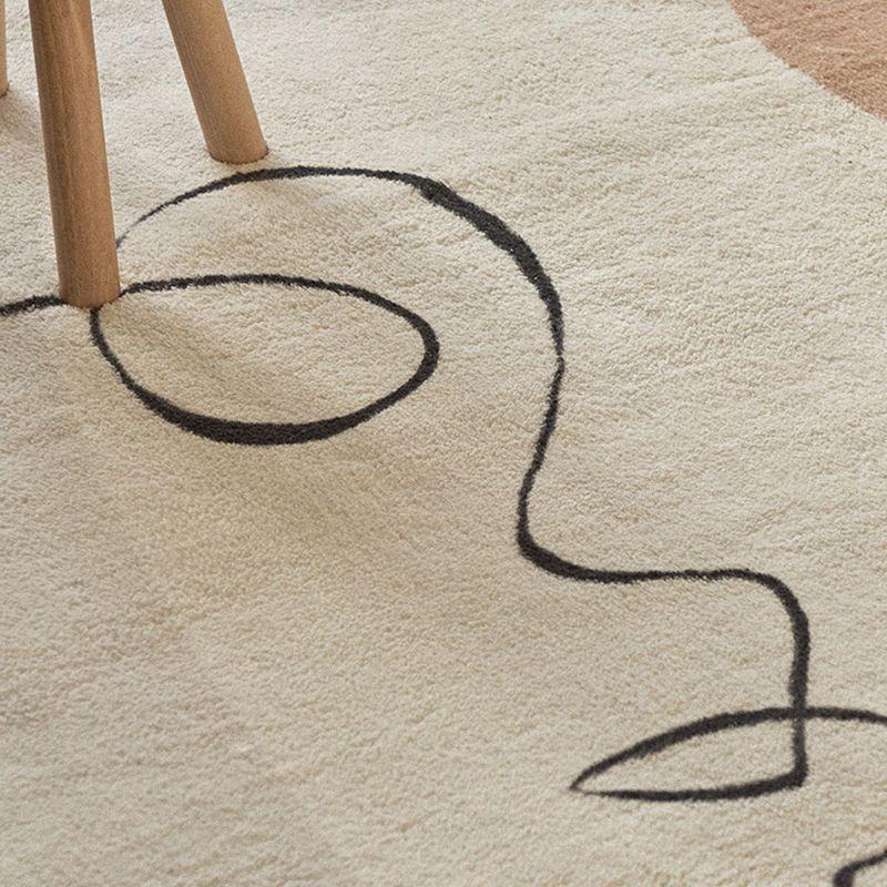 Thảm Lót Sàn Họa Tiết Trừu Tượng Đơn Giản Hiện Đại