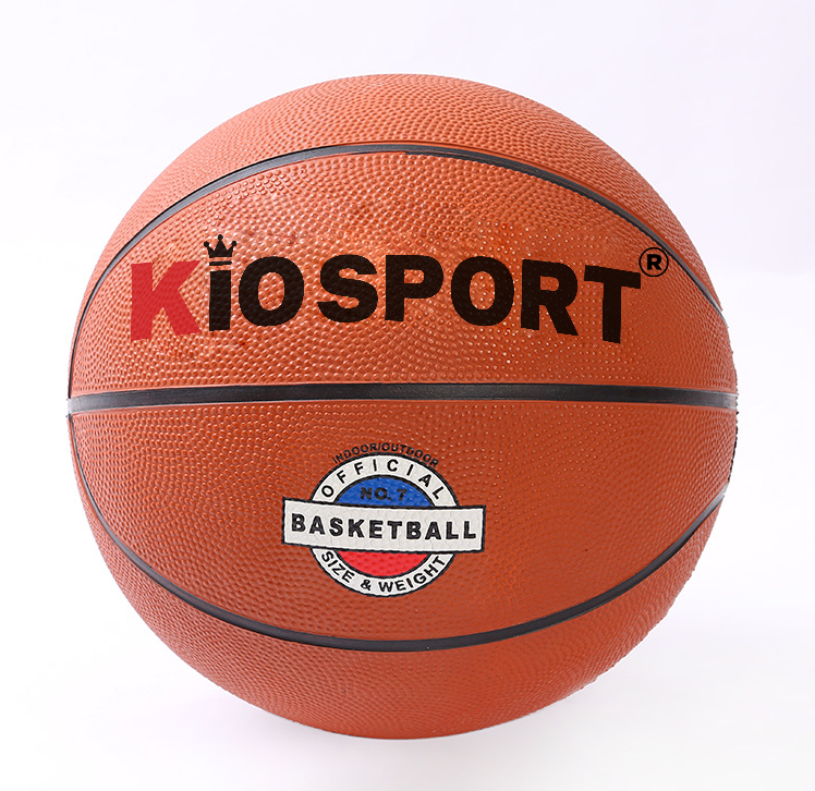 Quả bóng rổ Kiosport  số 3 4 5 6 7 đàn hồi bền cao tiêu chuẩn thi đấu