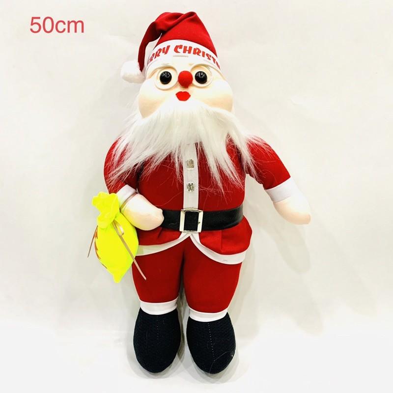 Gấu bông ông già noel kích thước 70cm 50cm 38cm 25cm quà tặng giáng sinh - trang trí noel