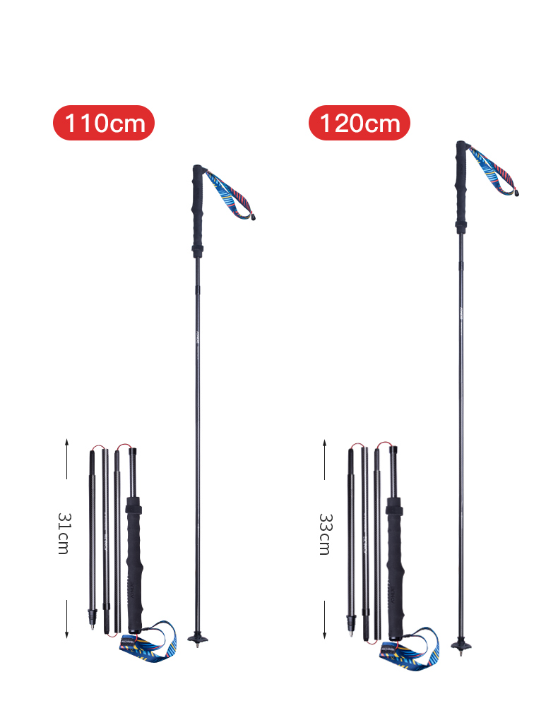 Gậy Carbon Leo Núi Trekking Pole Aonijie E4204 (1 cây)