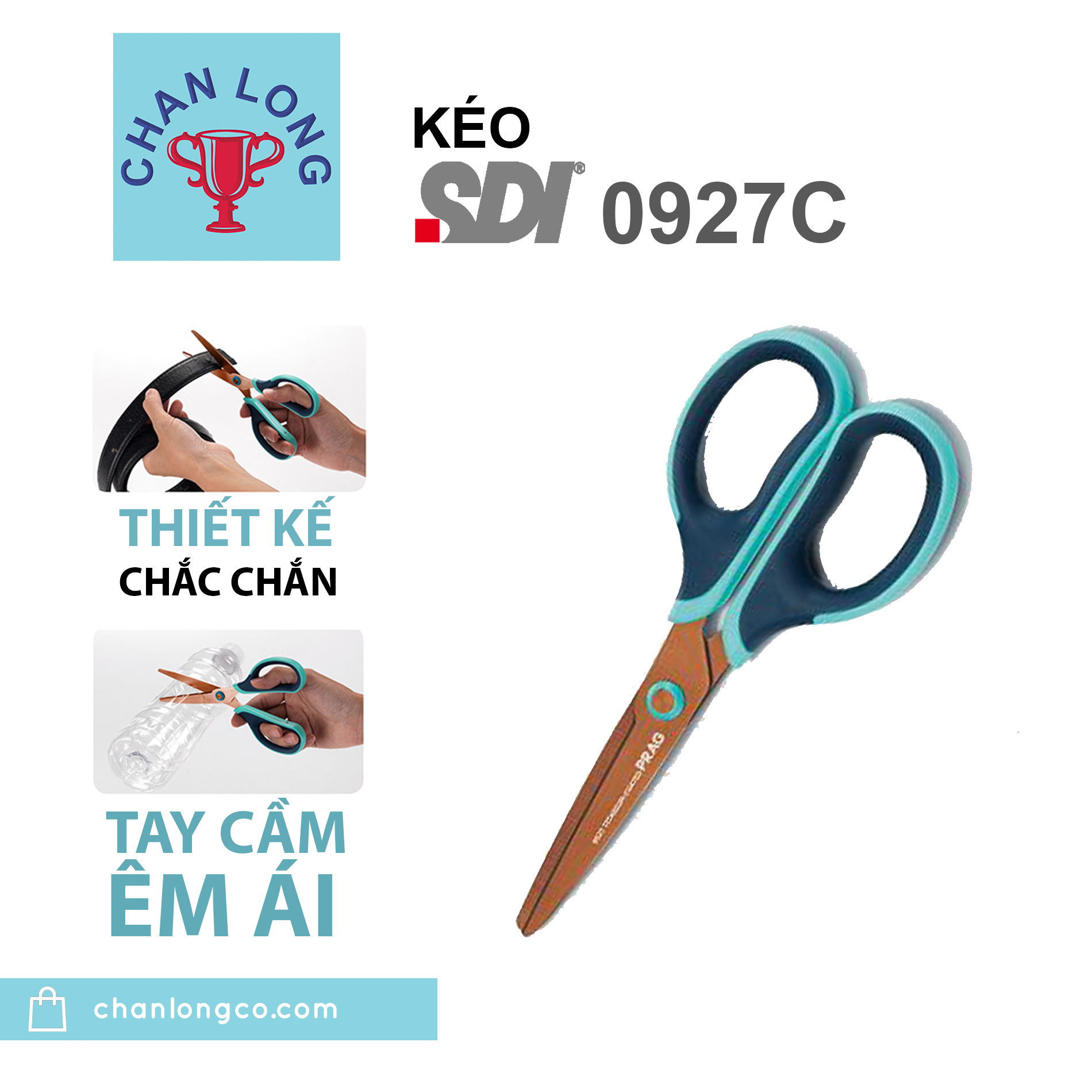 Kéo Titanium cực bền SDI 0927C