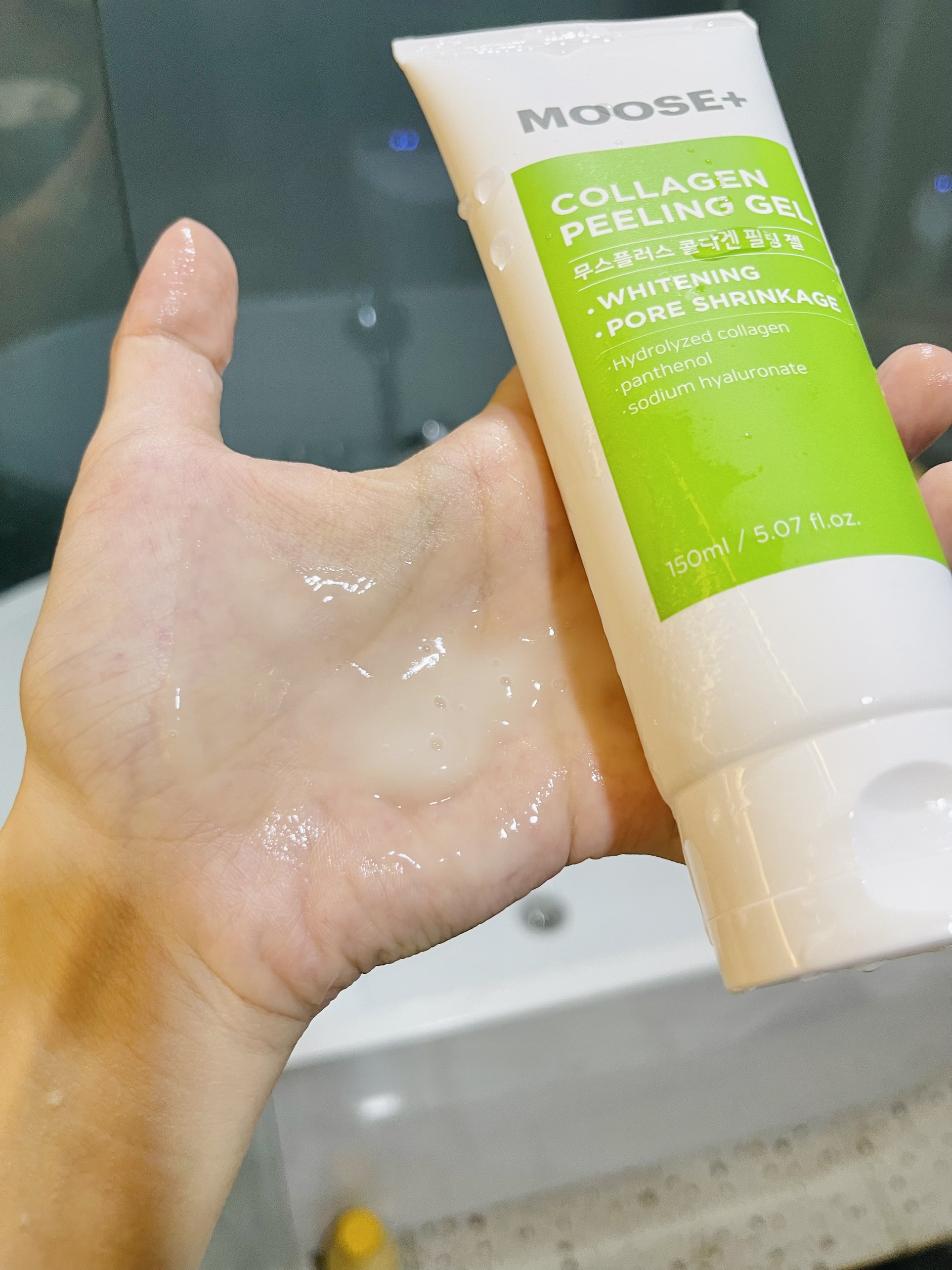 Tẩy da chết MOOSE+ Peeling Gel chăm sóc da sáng mịn 150ml