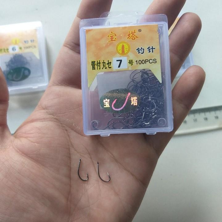 Lưỡi câu cá Tháp Vàng đủ size siêu bén
