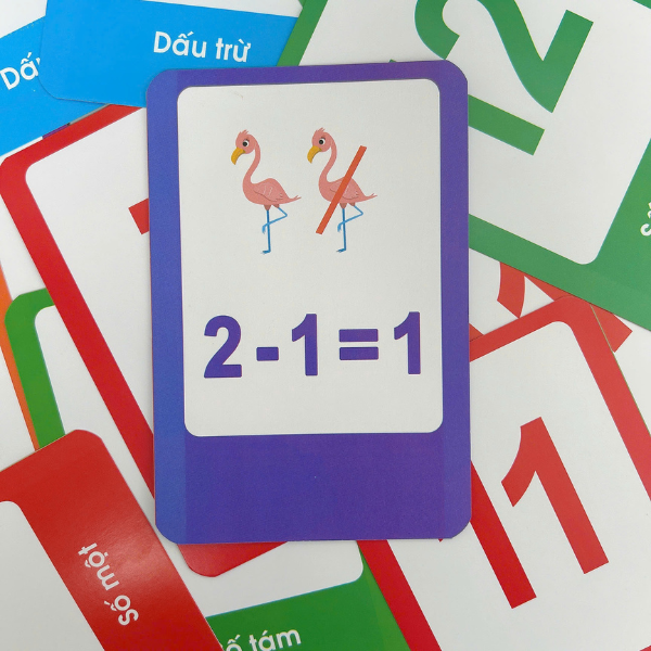 Sách - Flashcard - Bộ Thẻ Thông Minh - Bé Học Toán (1-6 Tuổi) (Tái Bản 2025)
