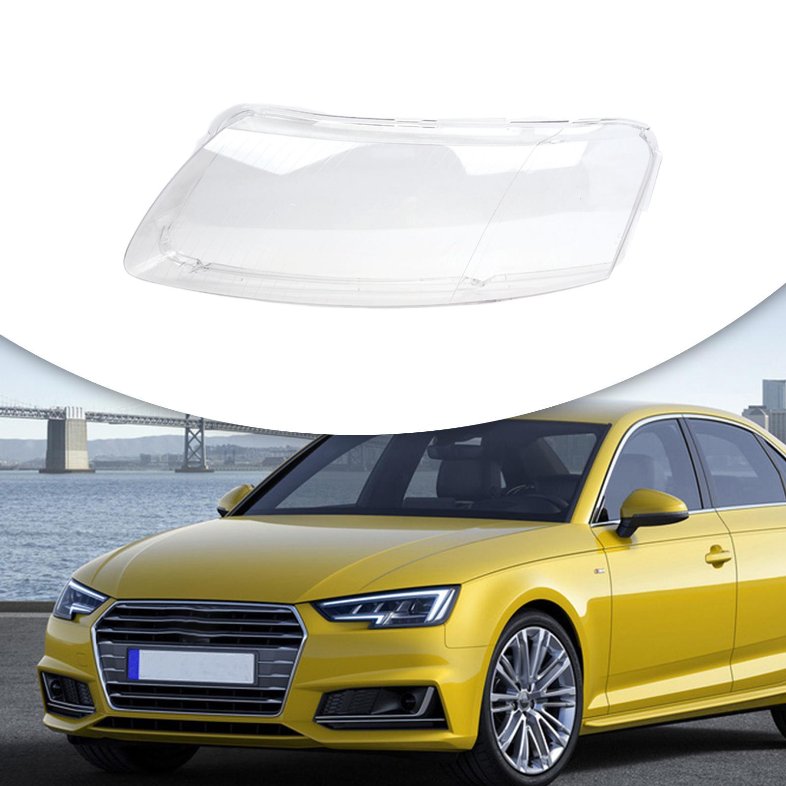 Headlight Lens Cover Shell Car Accessories Assembly High Performance Parts Easy Installation Direct Replaces for A6 C6