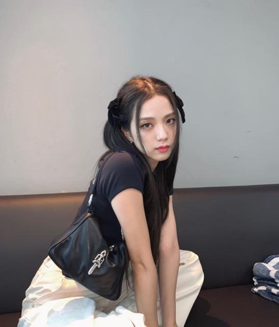 KẸP TÓC NƠ JISOO BLACKPINK SIÊU XINH HOT TREND