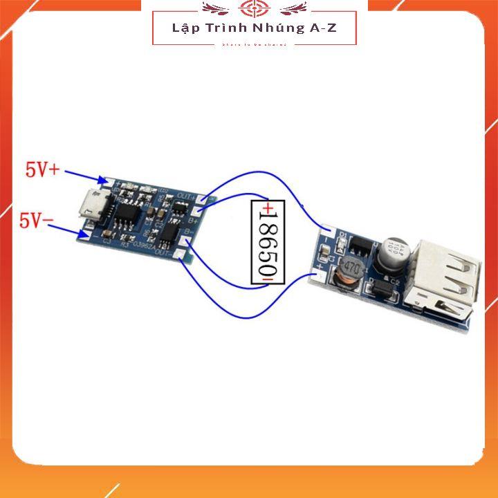 [Lập Trình Nhúng A-Z][107] Mạch Tăng Áp 0.9-5V Lên 5VDC - 600mA Tích Hợp Cổng USB