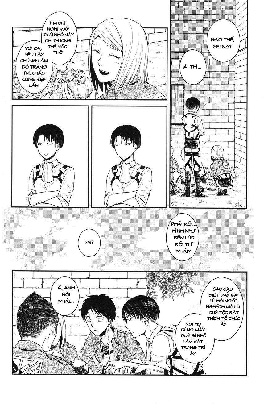 doujinshi về đội trưởng levi: hóa trang chapter 1 7