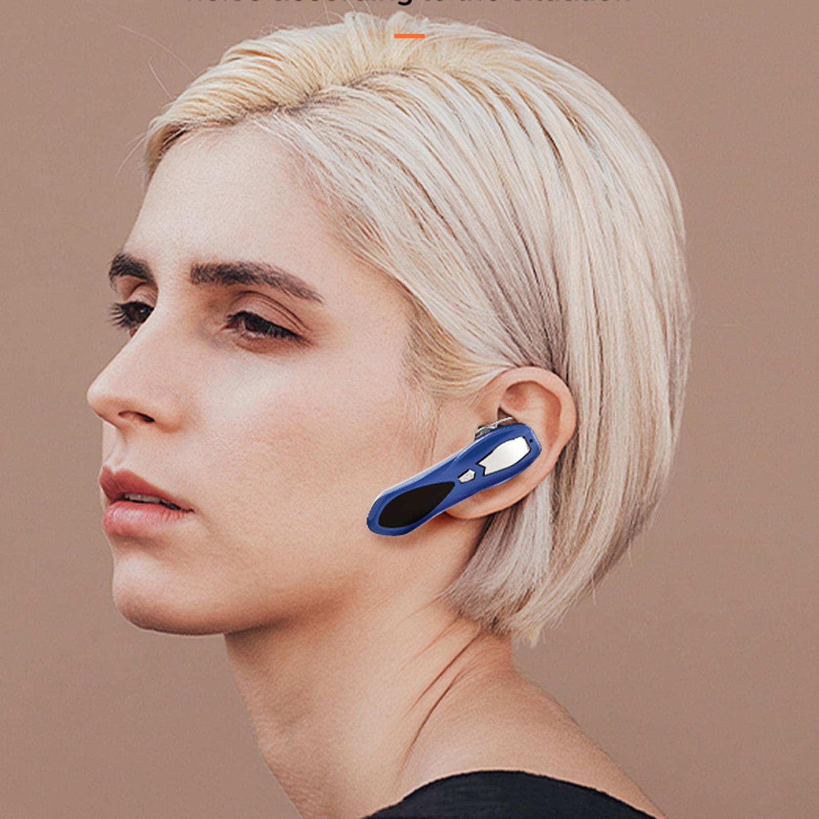 Wireless Bluetooth Earpiece Noise Cancelling Driving Trucker Headset