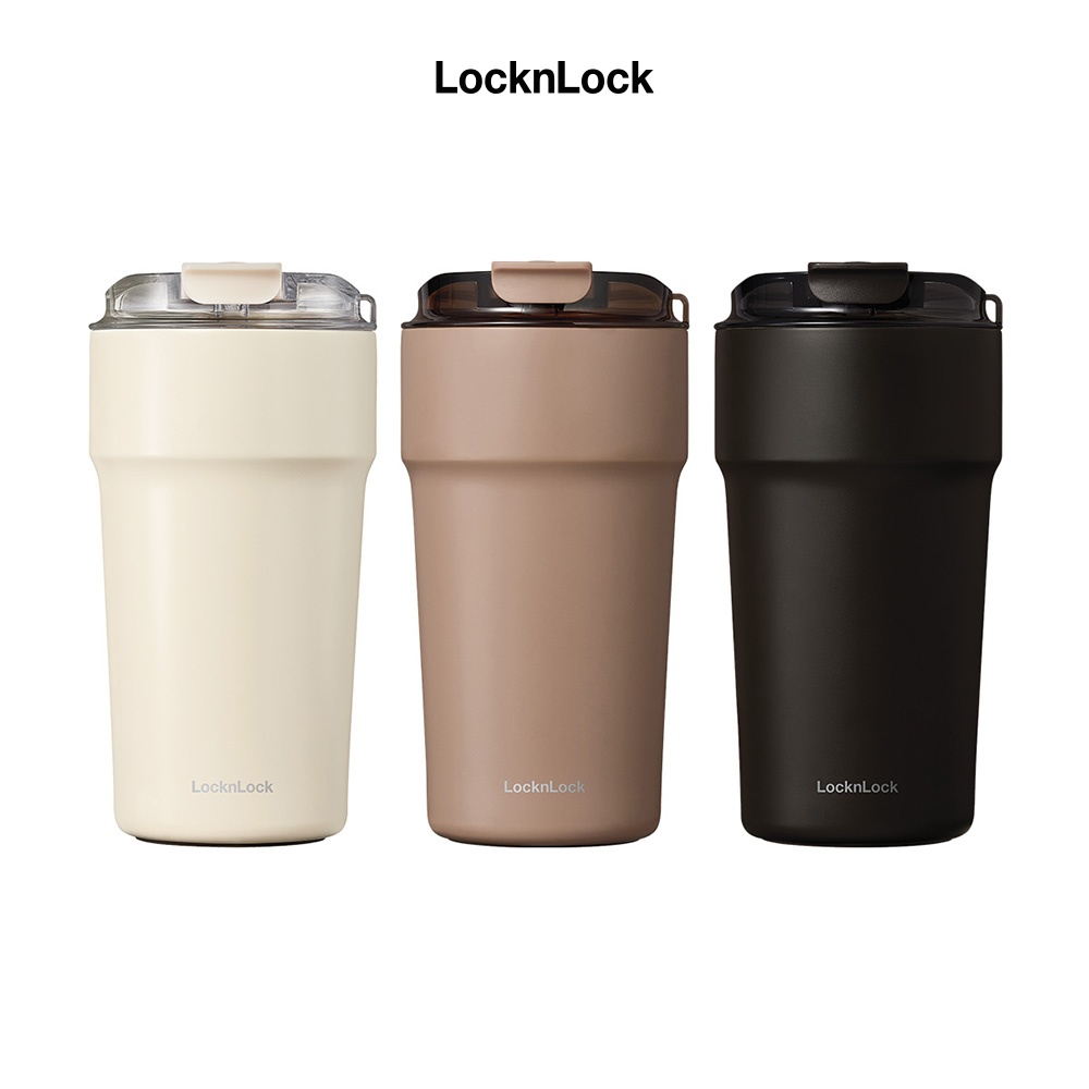 Bình giữ nhiệt Metro Cafe Tumbler LocknLock LHC4357 - Dung tích 500ml - Phủ sứ