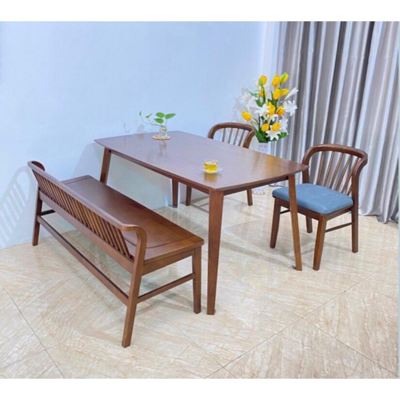 Bộ bàn ăn Candy 1m2-1m45