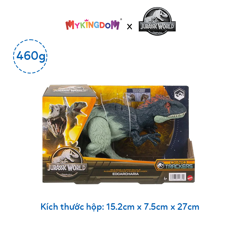 Đồ Chơi JURASSIC WORLD MATTEL Khủng Long Eocarcharia Có Âm Thanh HLP17/HLP14