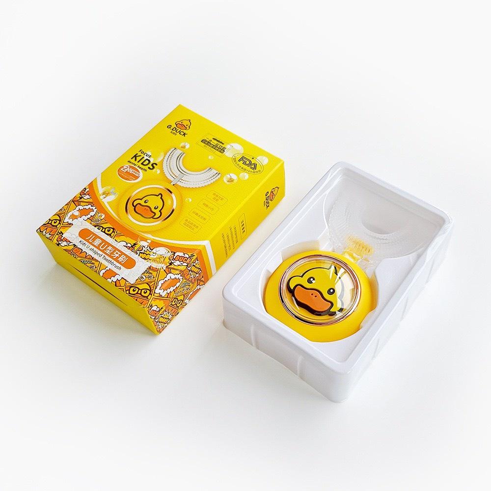 Bàn Chải Chữ U Hình Vịt Siêu Xinh Siêu Hót