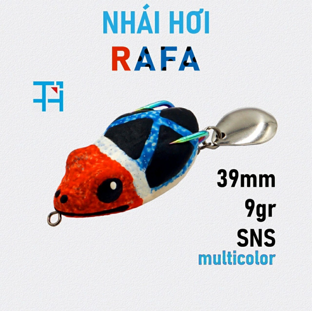 NHÁI HƠI POISON RAFA - 3.9CM 9G - mồi giả Thái Lan câu lure cá lóc giá rẻ siêu nhạy