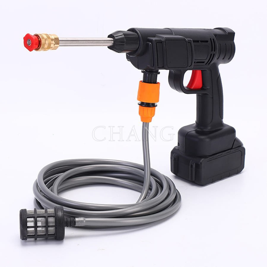 Máy Rửa Xe Cao Áp Mini Melli Cầm Tay Đa Năng Pin Max Lithium 199V Áp Lực Nước Siêu Mạnh Tiện Lợi