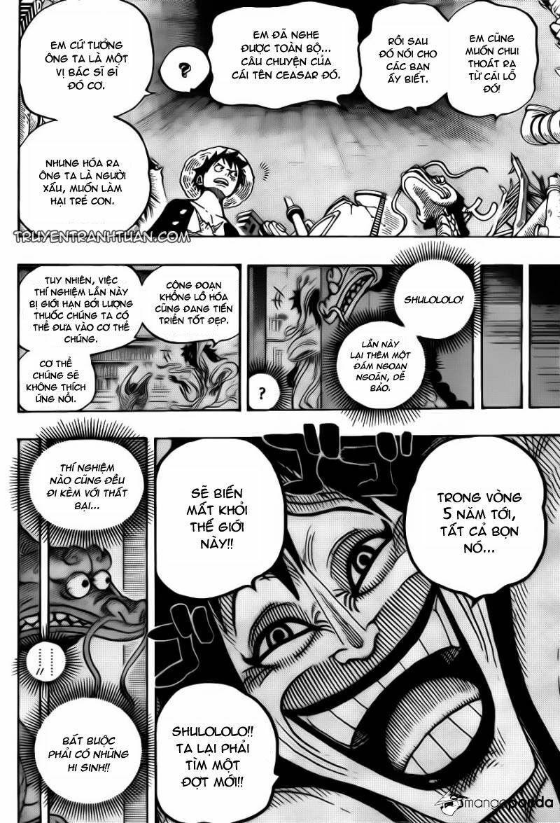đảo hải tặc - one piece chapter 685 13